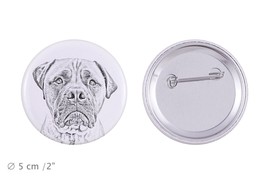 Buttons with a dog - Bullmastiff - £3.02 GBP