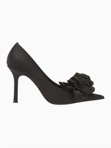 Jeffrey Campbell la fleur bow pump heel in Black - £69.51 GBP