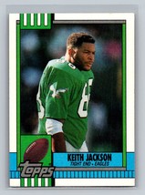 Keith Jackson #85a 1990 Topps Philadelphia Eagles - £1.59 GBP