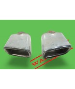 09-11 mercedes ml320 ml350 right left exhaust muffler pipe tips pair 2 - $2,757.03 MXN