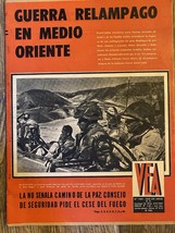 Magazine “Vea” Chile Six Day War In Israel 1967 - $371.02 MXN