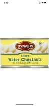 dynasty sliced Water Chestnuts 8 oz (Pack of 10) - £71.21 GBP