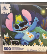 Disney Parks Stitch 500 Piece Shaped Puzzle NEW - $737.67 MXN