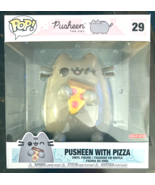 Funko Pop #29 &quot;Pusheen with Pizza&quot; 10&quot; Target Exclusive Vinyl Jumbo Cat ... - €55,62 EUR