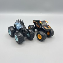 Lot of 2 Hot Wheels Monster Jam 1:64 Motosaurus &amp; El Toro Loco - £13.95 GBP