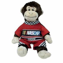 build a bear 18” monkey wearing NASCAR racing outfit plush stuffed animal - £26.15 GBP