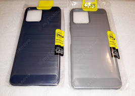 2x Shockproof Case for Samsung Galaxy T-Mobile REVVL 6 5G (1x Gray &amp; Dark Blue) - £8.31 GBP