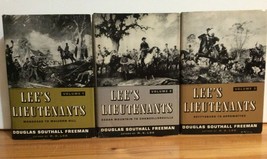 Lee&#39;s Lieutenants By Douglas Freeman - Volumes 1, 2, And 3 1970 - Civil War - £158.71 GBP