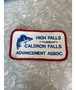 Vintage Fishing Patch. High Falls Caldron Advancement Association. Reser... - £30.87 GBP