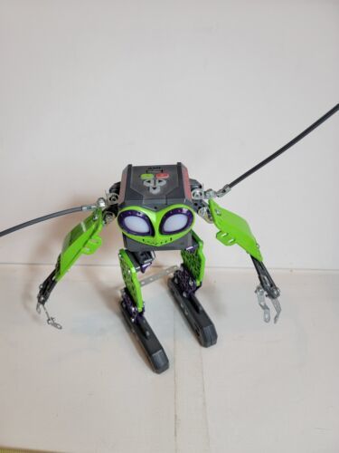 Meccano Erector Micronoid Green Switch Building Toy Programmable Robot Works - $24.98