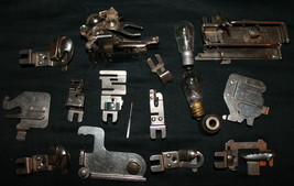 GREIST assorted Sewing Machine Parts and Attachments and Feet - $23.70