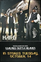 JAGGED EDGE &quot;HARD&quot; 2003 PROMO POSTER/FLAT 2-SIDED 12X18 ~RARE~ *NEW* - $22.49