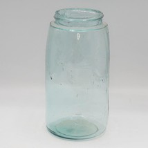 Masons Patent Nov 30th 1858 Aqua Blue Quart Jar - £25.89 GBP