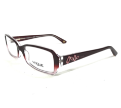 Vogue Eyeglasses Frames VO 2675-B 1849 Red Clear Rectangular Full Rim 53-16-135 - £40.17 GBP
