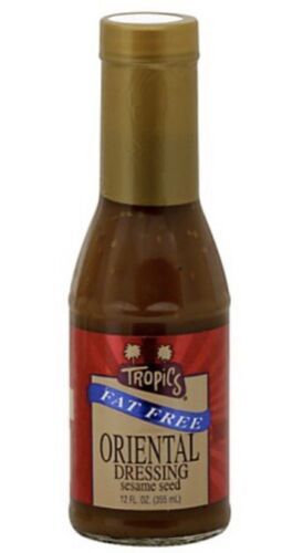 tropics Fat Free Original oriental Sesame salad dressing 12 Oz (Pack of 6) - $123.75
