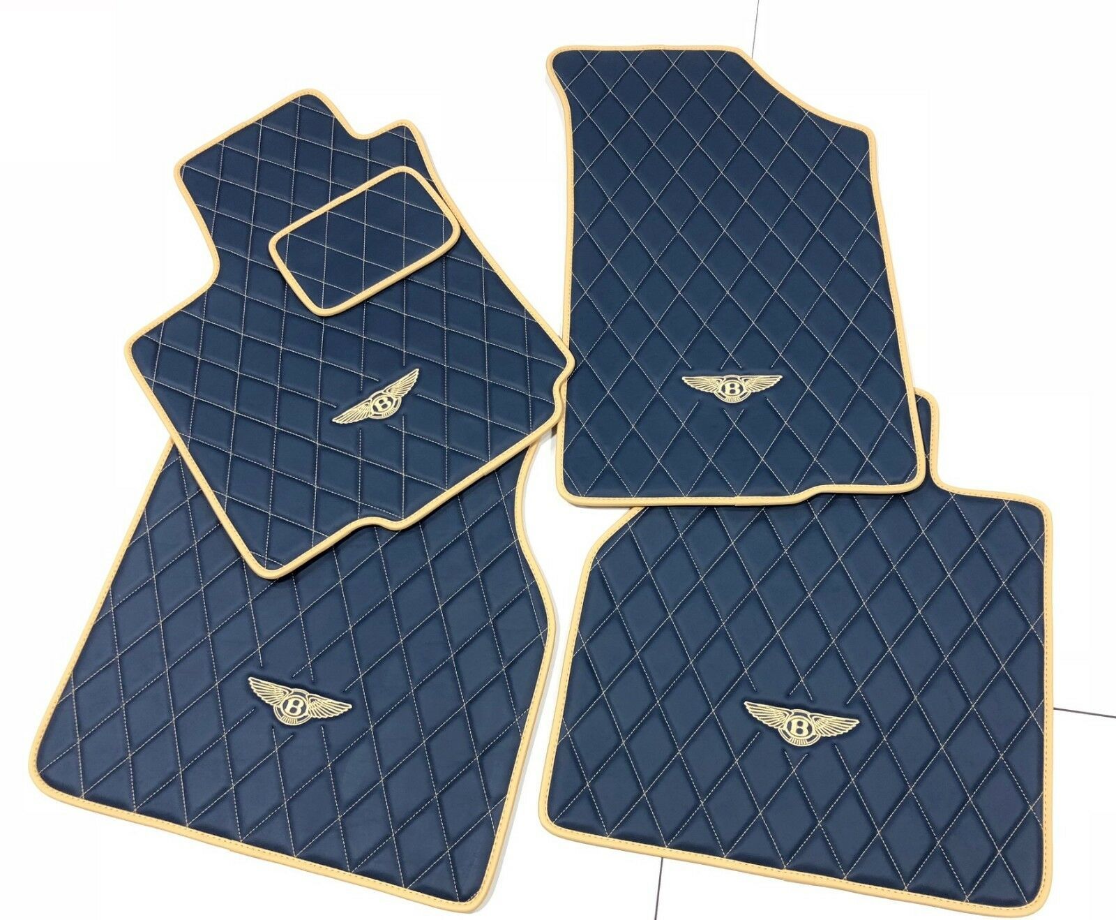 Bentley Continental Eco Leather Diamond Floor Mats  2006 - 2018 Item image 7