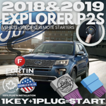 2018 &amp; 2019 Ford EXPLORER 100% PLUG&#39;N Remote Start Kit. P2S Ignition. - $163.58