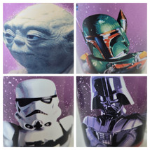  Star Wars Heroes and Villains 4 Mugs Coffee Tea Cup Disney Galerie  - £16.83 GBP