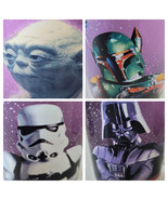 Star Wars Heroes and Villains 4 Mugs Coffee Tea Cup Disney Galerie - $23.00 CAD