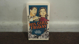 HIS GIRL FRIDAY - W/Cary Grant and Rosalind Russell (VHS, 1991), New Sea... - £5.92 GBP