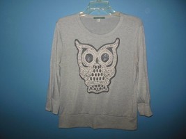 Girls Julies Closet Gray Owl Top XLarge - £7.81 GBP