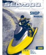 2000 SEA DOO RX DI GTX DI Service Shop Repair Manual 219100110 OEM - $34.80