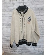 Tundra Sports Canada Vtg Full Zip Fleece Sweater Apres Ski Whistler Embr... - $68.58 CAD