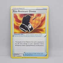 Pokemon Fire-Resistant Gloves 138/198 Chilling Reign Uncommon Trainer TCG Card - $1.29