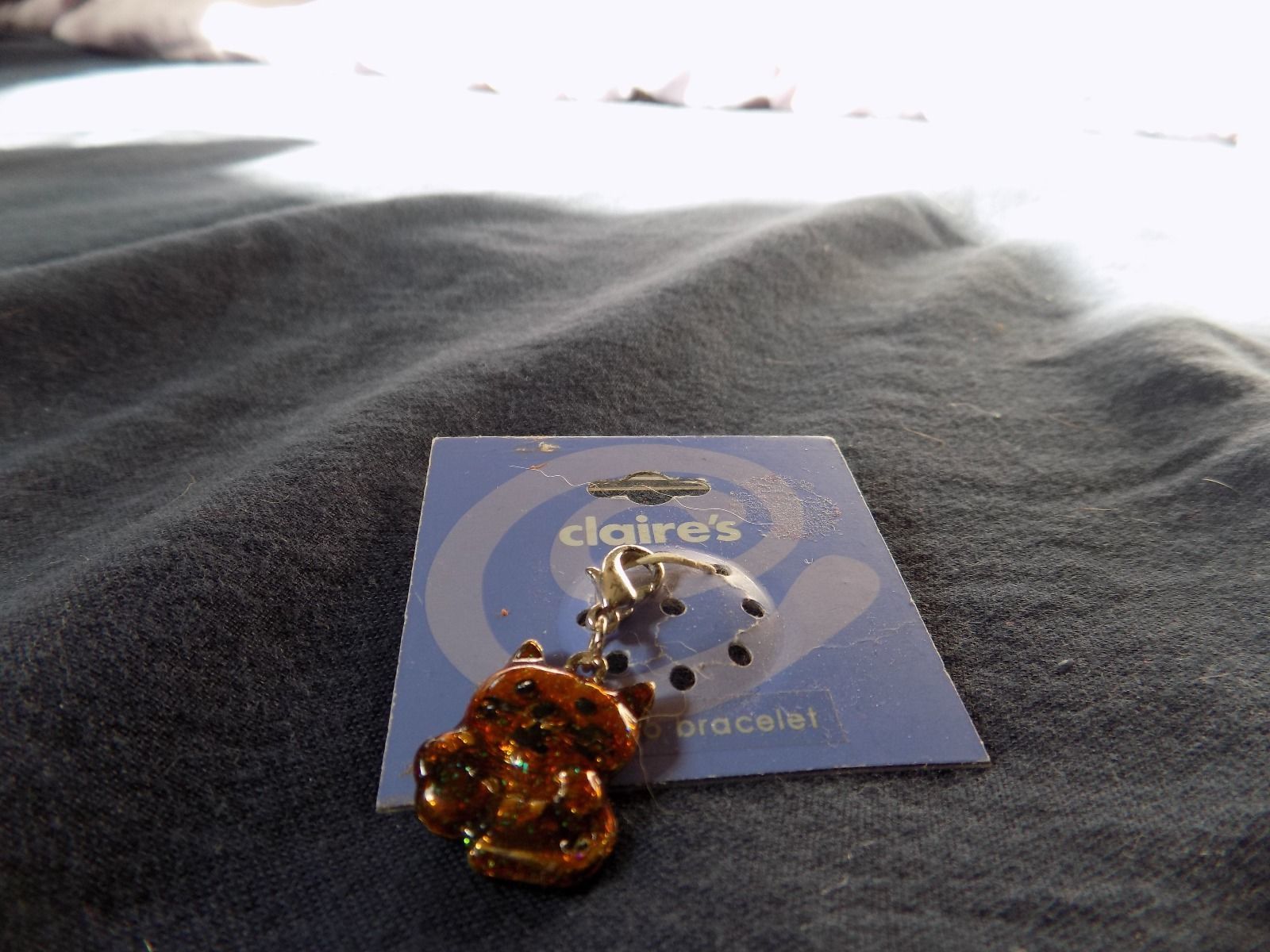 Claires cat bracelet charm - $0.99