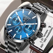 &quot;SMART PHON WATCH&quot; Men&#39;s Bluetooth 260mA touch type waterproof Watch - £37.97 GBP+