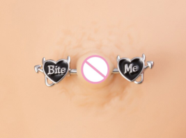 Devilish Bite Me Nipple Ring - £7.86 GBP