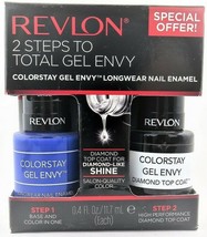 Revlon 2 Step to Total Gel Envy 760 Wild card *Twin Pack* - £9.01 GBP