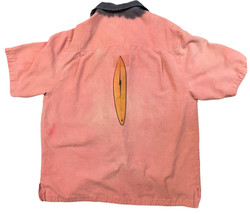 Re-psychles - Silk Extra Large Shirt with Surfboard XL - $75.00