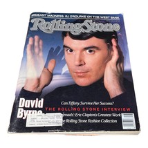 Rolling Stone Magazine #524 April 21 1988 David Byrne Eric Clapton Tiffany - £8.20 GBP