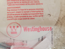 18 Quantity of Westinghouse White Outlet Concealers 4-3/4&quot;  | 29452 (18 Qty) - £25.11 GBP