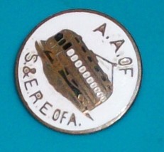 1900s Transit Union Lapel Pin Amalgamated Atu Railway Aas&amp;Era Trolley Car Train - £73.94 GBP