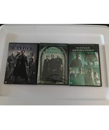 The Matrix Movie Lot of 3 DVDs, Matrix, Reloaded and Revolutions Like New - £7.06 GBP