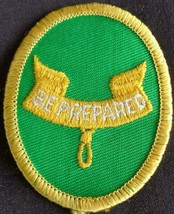 Vintage Scout “Be Prepared” Sew-On/Iron-On Patch – Gently Used – VGC – C... - £4.74 GBP