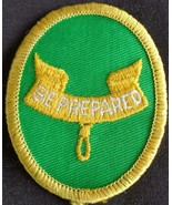 Vintage Scout “Be Prepared” Sew-On/Iron-On Patch – Gently Used – VGC – C... - $5.93