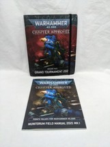 Lot Of (2) Warhammer 40K Chapter Approved Grand Tournament Munitorium Field Manu - £26.89 GBP