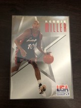 1996 Skybox Texaco Team USA Basketball Reggie Miller #5 Pacers - $1.75 CAD