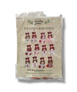 Candamar Something Special Counted Cross Stitch Teddy Bear Ornaments Kit... - £14.91 GBP