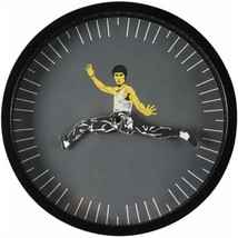 Creative Kung Fu Style Bruce Lee Wall Clock Home Decor - £23.57 GBP