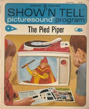 The Pied Piper Show &#39;N Tell Picturesound Program 1967 Vintage ST 208 - £7.77 GBP