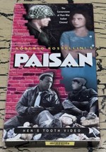 VTG Paisan Roberto Rossellini VHS Tape Movie 1997 Rare WW2 Subtitles B&amp;W... - $9.74