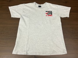 VTG “Rock the Vote” SUNY Men’s White Short-Sleeve T-Shirt – Medium - New... - $8.99