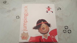 Sevi Jumping Jack wooden Toy - New in Box! - Hand Made in Italy - £22.50 GBP