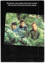 Classic Star Trek Spock McCoy and Kirk Greeting Card 1986 #250630 NEW UNUSED - £5.41 GBP