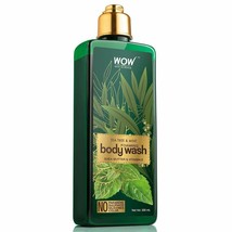 WOW Skin Science Tea Tree &amp; Mint Foaming Body Wash - No Parabens, 250ml - £14.85 GBP