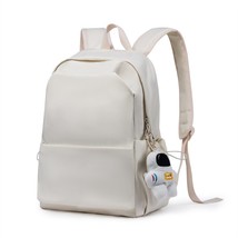 College Student School Bags Women Nylon Bookbag High School Backpack for Teen Gi - £41.53 GBP